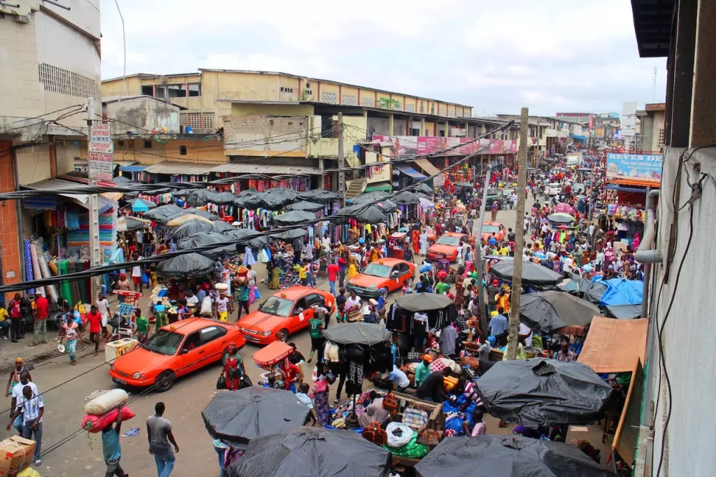 marché d'adjamé à abidjan